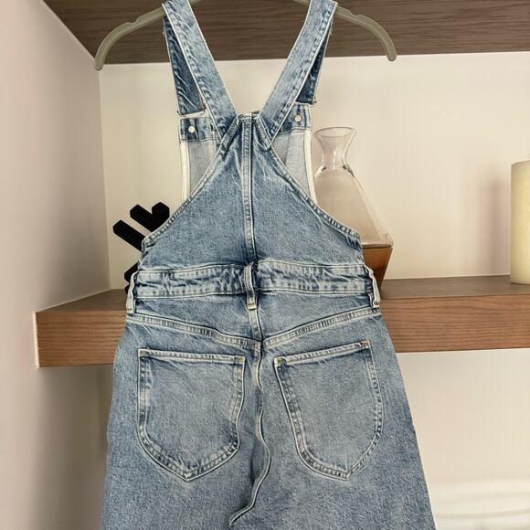 Free People Shelby Button Front Overall in Stone Beach - Picture 8 of 8